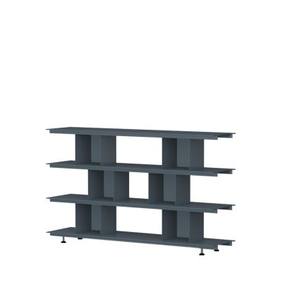 Zoll D Regal, Anthrazit, 140 cm, H 22 cm / H 22 cm / H 22 cm