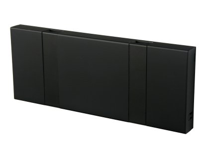 Knax, 2 Haken, schwarz, MDF soft black lackiert