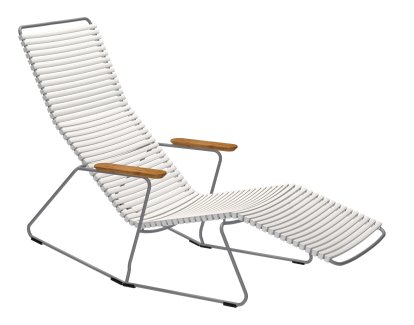 Click Liegestuhl kippbar, Muted White