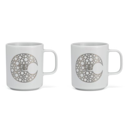 Girard Coffee Mugs, Moon, 2er Set