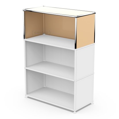 USM Haller Anbaupaket Vertikal 1, USM beige, 35 cm
