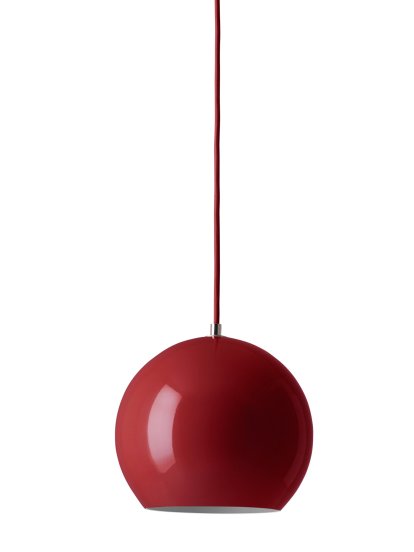 Topan VP6 Pendelleuchte, Vermilion red