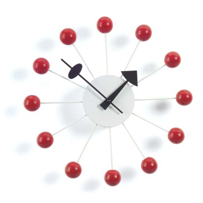 Ball Clock, Kugeln rot