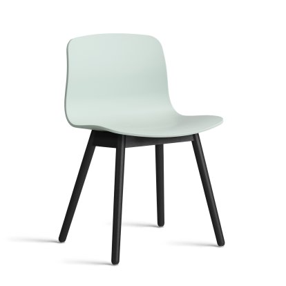 About A Chair AAC 12 Stuhl, Dusty mint 2.0, Eiche schwarz lackiert