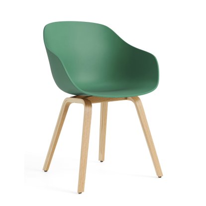 About A Chair AAC 222 Stuhl, Eiche lackiert, Teal green 2.0