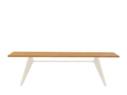 EM Table, 260 x 90 cm, Eiche natur massiv, geölt, Ecru