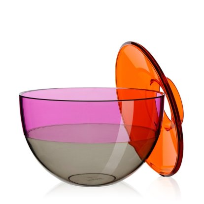 Shibuya Schale, Orange-Violett-Rauch