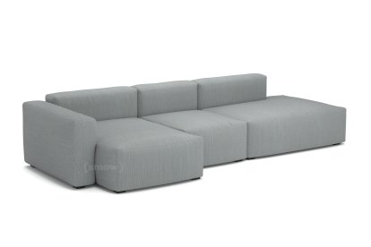 Mags Soft Sofa Kombination 4, Armlehne links, Steelcut Trio - rauchgrau