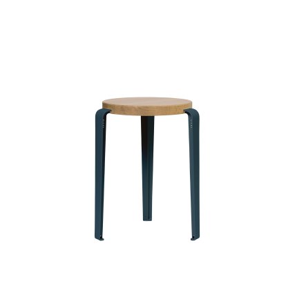 Lou Hocker, Massivholz, Eiche massiv, Mitternachtsblau