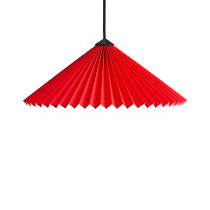 Matin Pendelleuchte, Ø 380 mm, Bright red