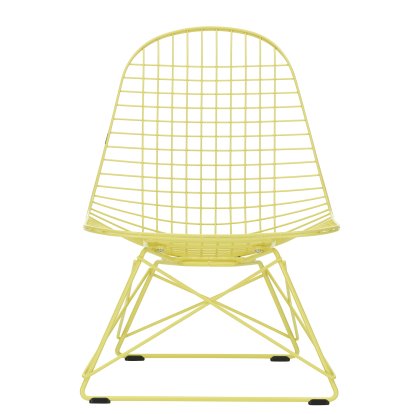 Wire Chair LKR, Pulverbeschichtet citron glatt