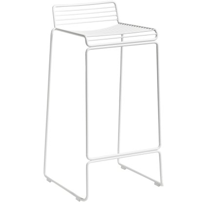 Details Hay Hee Bar Stool Hee Bar Stool, Barvariante: Sitzhöhe 75 cm, White