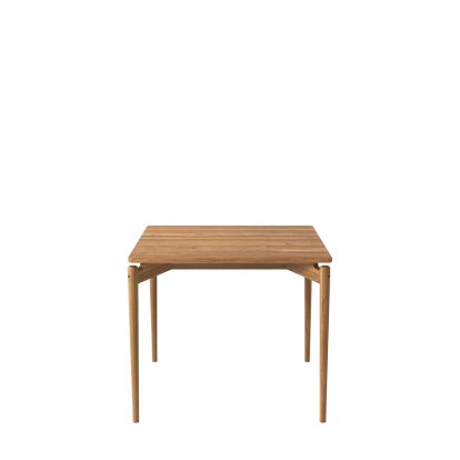 PUREdinner Table, 85 x 85 cm, Eiche natur geölt, Ohne Erweiterungsplatten