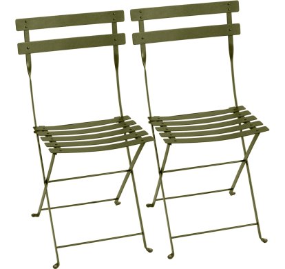 Bistro Klappstuhl 2er-Set, Pesto