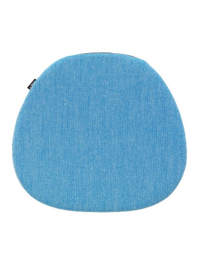 Soft Seats Sitzauflagen, Typ B (B 41,5 x T 37 cm), Stoff Hopsak, Blau / elfenbein