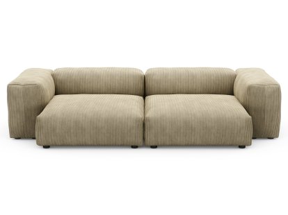 Details Vetsak Two Seat Sofa L Two Seat Sofa L, Cord velours - Khaki