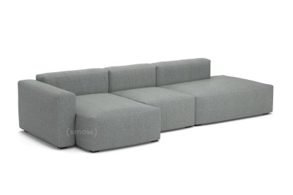 Mags Soft Sofa Kombination 4, Armlehne links, Hallingdal - blau/grau
