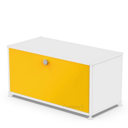 USM Haller Klapptür für USM Haller Regale, 75 cm x 35 cm, Goldgelb RAL 1004