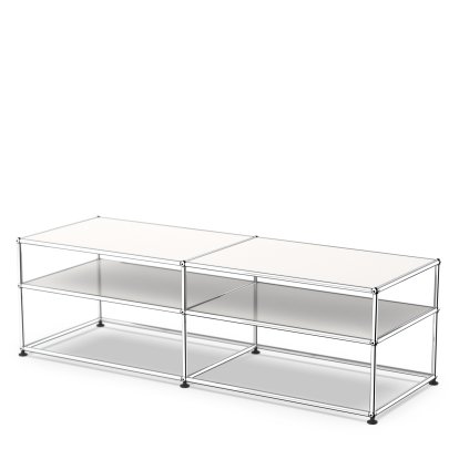 Details USM Haller USM Haller Beistelltisch Typ 1 USM Haller Beistelltisch Typ 1, Metall, Reinweiß RAL 9010