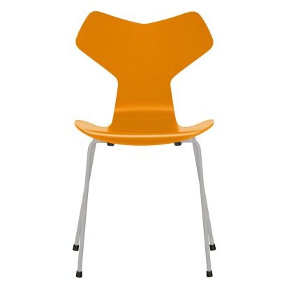 Grand Prix 3130 Stuhl, Lack, Burnt yellow, Nine grey