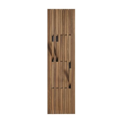 Piano Garderobe, H 147 x B 39 cm, Teak