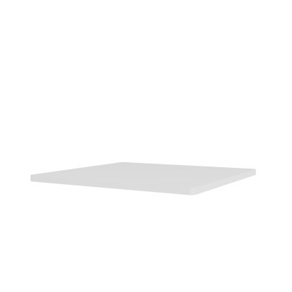 Panton Wire Inlay Shelf, Cube C (B 33 x T 34,8 cm), MDF New White