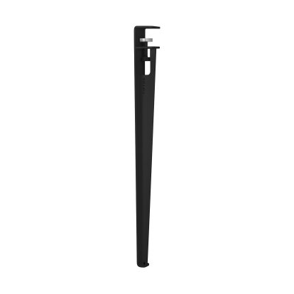 Tiptoe Tischbein, 75 cm, Graphitschwarz