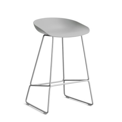 About A Stool AAS 38, Küchenvariante: Sitzhöhe 64 cm, Edelstahl, Concrete grey 2.0