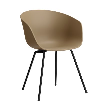 About A Chair AAC 26 Armlehnstuhl, Clay 2.0, Stahl pulverbeschichtet schwarz