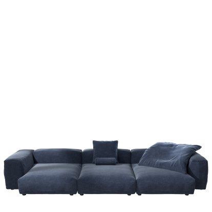 Vetsak Sofa Set 5, Suave - Navy, Mit Kissen