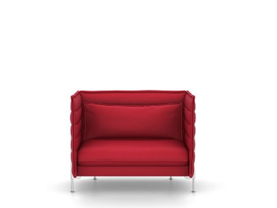 Alcove Sofa, Love Seat (H94 x B126,5 x T84 cm), Laser, Rot