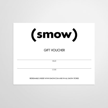 smow Geschenkgutschein, 100 EUR, PDF-Gutschein per E-Mail, Englisch