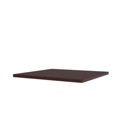 Panton Wire Inlay Shelf, Cube C (B 33 x T 34,8 cm), MDF Black Red