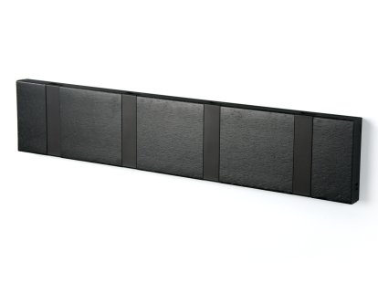 Details LoCa Knax Knax, 4 Haken, schwarz, Eiche schwarz gebeizt