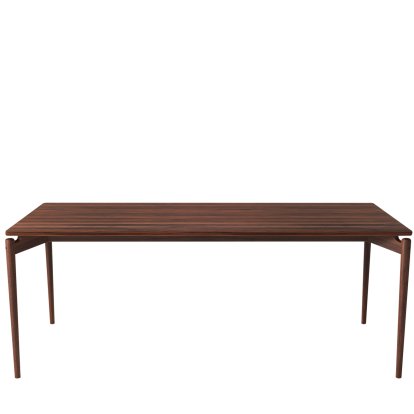 PUREdinner Table, 190 x 85 cm, Walnuss geölt, Ohne Erweiterungsplatten