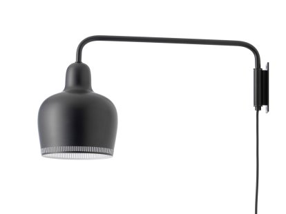 Wandleuchte A330S Golden Bell, Schwarz