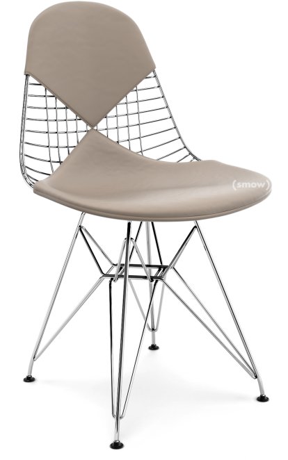 Kissen für Wire Chair (DKR/DKW/DKX/LKR), Sitz- und Rückenkissen (Bikini), Leder (Standard), Sand