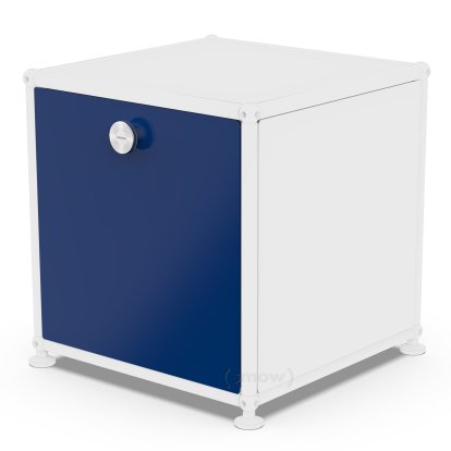 USM Haller Klapptür für USM Haller Regale, 35 cm x 35 cm, Stahlblau RAL 5011