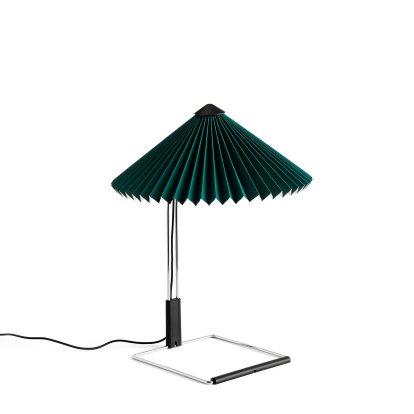 Matin Tischleuchte, Ø 300 mm, Green, Mirror polished