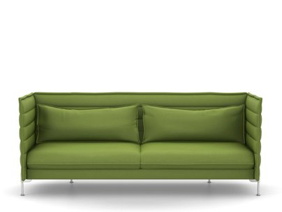 Alcove Sofa, Dreisitzer (H94 x B237 x T84 cm), Laser, Grün
