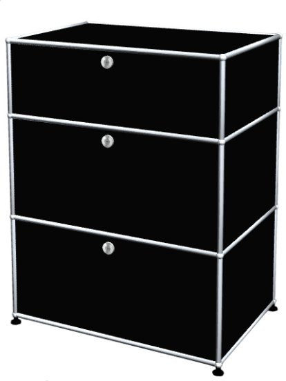 USM Haller Kommode mit 3 Schubladen