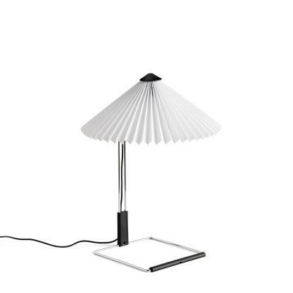 Matin Tischleuchte, Ø 300 mm, White, Mirror polished