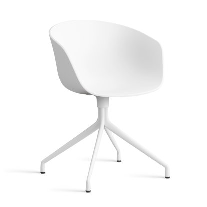 About A Chair AAC 20, White 2.0, Aluminium weiß pulverbeschichtet