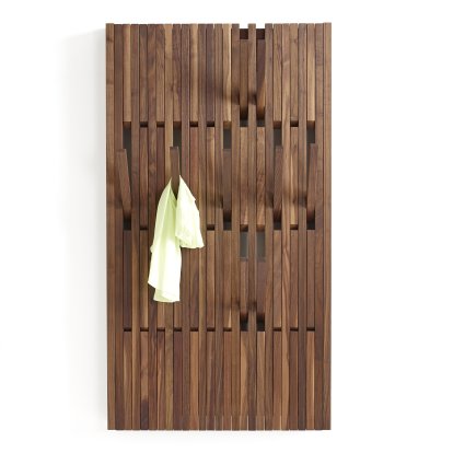 Piano Garderobe, H 147 x B 81 cm, Nussbaum geölt