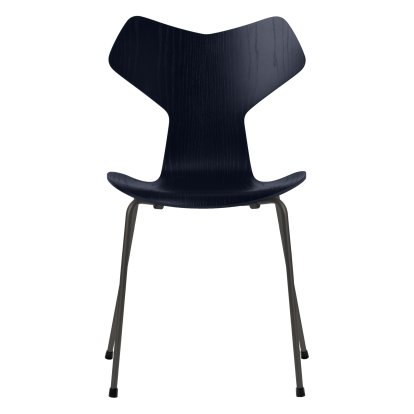 Grand Prix 3130 Stuhl, Gefärbte Esche, Midnight blue, Warm graphite
