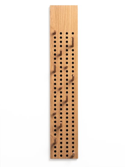 Scoreboard, Vertikal, Eiche natur