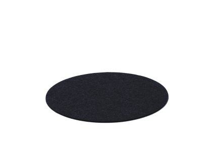 Filzauflage für Componibili, 1, Rund, ø 30 cm, Schwarz