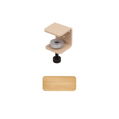 Tiptoe Wandregal Eiche massiv, Wandregal 45 cm, TipToe x HEJU - Fichtenbeige