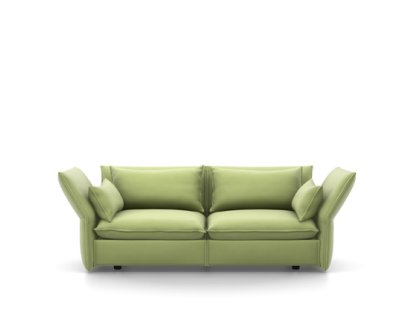 Mariposa Sofa, Zweieinhalbsitzer (H80,5 x B171 x T101,5 cm), Laser hellgrau/lindgrün