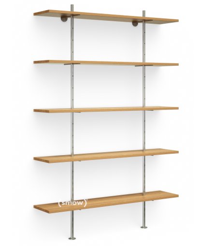 Regal Eiermann, Eiche massiv, 160 cm, 238 cm